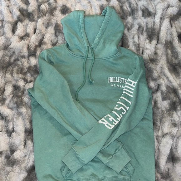 Hollister Turquoise Hoodie - Picture 1 of 1